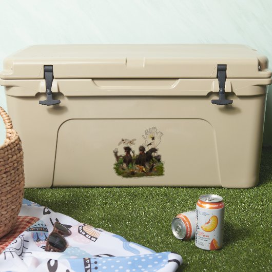 Deutsche Kurzzeiger Aufkleber (Kühler)