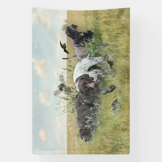 Deutsche Kurzzeiger Banner (Vertikal)