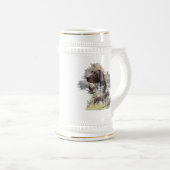 Deutsche Kurzzeiger Bierglas (VorderseiteRechts)