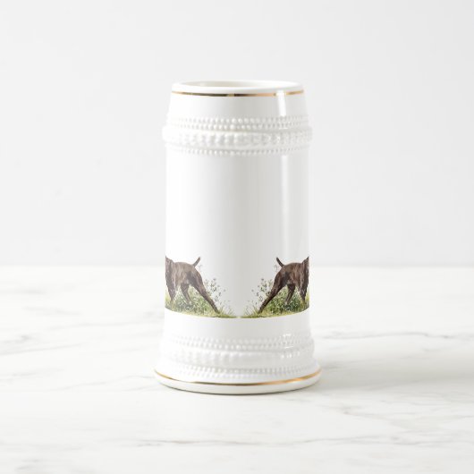 Deutsche Kurzzeiger Bierglas (Mittel)