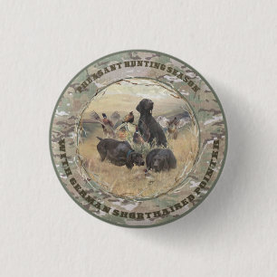 Deutsche Kurzzeiger Button