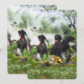 Deutsche Kurzzeiger Einladung (Vorne/Hinten)