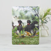 Deutsche Kurzzeiger Einladung (Stehend Vorderseite)