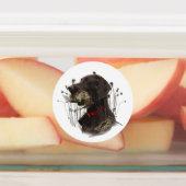 Deutsche Kurzzeiger Etiketten (Befestigt)