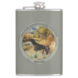 Deutsche Kurzzeiger Flachmann