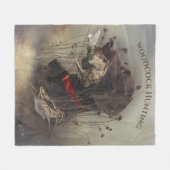 Deutsche Kurzzeiger Fleecedecke (Vorderseite (Horizontal))