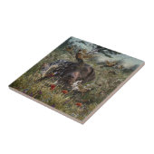 Deutsche Kurzzeiger Fliese (Seite)