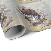 Deutsche Kurzzeiger Geschenkpapier (Rolleneckpunkt)