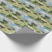 Deutsche Kurzzeiger Geschenkpapier (Ecke)