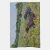 Deutsche Kurzzeiger Geschirrtuch (Vertikal)