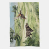 Deutsche Kurzzeiger Geschirrtuch (Vertikal)