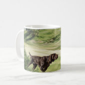 Deutsche Kurzzeiger Kaffeetasse (Vorderseite Links)