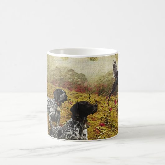 Deutsche Kurzzeiger Kaffeetasse (Mittel)