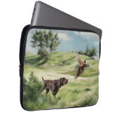 Deutsche Kurzzeiger Laptopschutzhülle (Vorne Rechts)