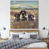 Deutsche Kurzzeiger Leinwanddruck (Insitu (Schlafzimmer))
