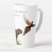 Deutsche Kurzzeiger Milchtasse (Rechte Ecke)