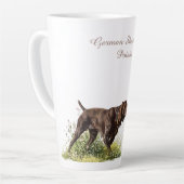 Deutsche Kurzzeiger Milchtasse (Linke Ecke)