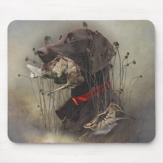 Deutsche Kurzzeiger Mousepad (Vorne)