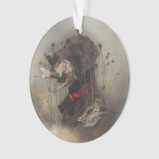 Deutsche Kurzzeiger Ornament (Vorderseite)