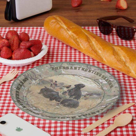 Deutsche Kurzzeiger Pappteller (Picknick)