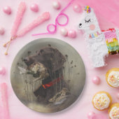 Deutsche Kurzzeiger Pappteller (Party)