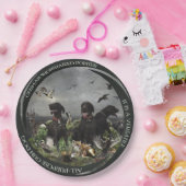 Deutsche Kurzzeiger Pappteller (Party)