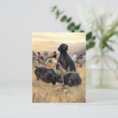 Deutsche Kurzzeiger Postkarte (Stehend Vorderseite)