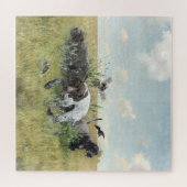 Deutsche Kurzzeiger Puzzle (Horizontal)