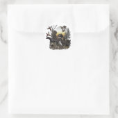 Deutsche Kurzzeiger Runder Aufkleber (Tasche)