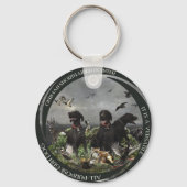 Deutsche Kurzzeiger Schlüsselanhänger (Rückseite)