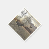 Deutsche Kurzzeiger Serviette (Ecke)