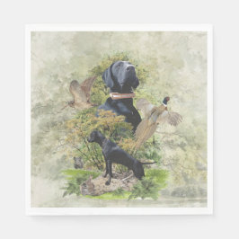 Deutsche Kurzzeiger Serviette