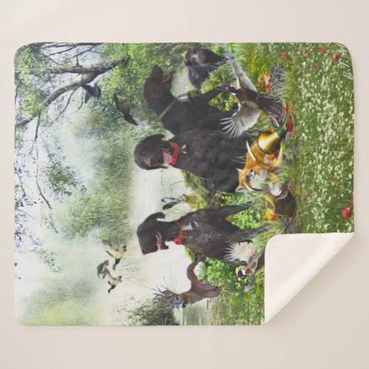 Deutsche Kurzzeiger Sherpadecke (Vorderseite (Horizontal))