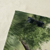 Deutsche Kurzzeiger Strandtuch (Beispiel)