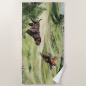 Deutsche Kurzzeiger Strandtuch (Vorderseite)