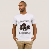 Deutsche Kurzzeiger T-Shirt (Vorne ganz)