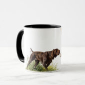 Deutsche Kurzzeiger Tasse (Vorderseite Links)