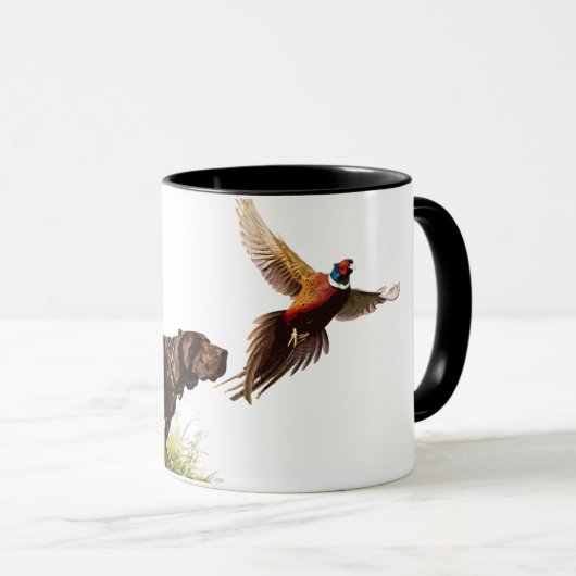 Deutsche Kurzzeiger Tasse (VorderseiteRechts)