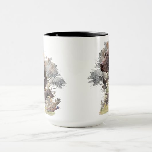 Deutsche Kurzzeiger Tasse (Zentrum)