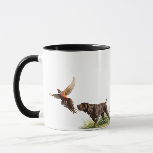 Deutsche Kurzzeiger Tasse (Links)
