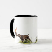 Deutsche Kurzzeiger Tasse (Vorderseite Links)
