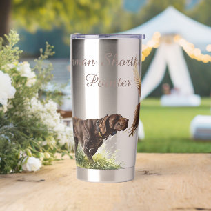 Deutsche Kurzzeiger Thermobecher