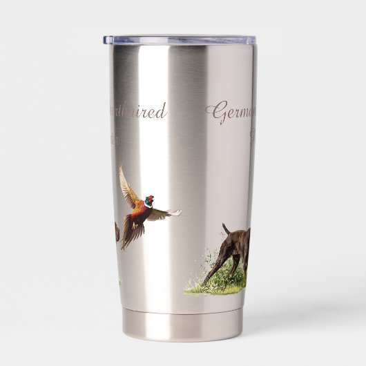 Deutsche Kurzzeiger Thermobecher (Rechts)