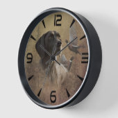 Deutsche Kurzzeiger Uhr (Winkel)