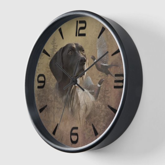 Deutsche Kurzzeiger Uhr (Winkel)