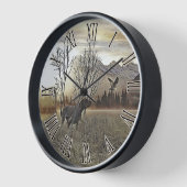 Deutsche Kurzzeiger Uhr (Winkel)