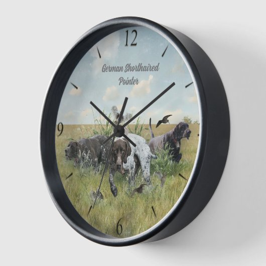 Deutsche Kurzzeiger Uhr (Winkel)