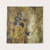 Deutsche Kurzzeiger Wandteppich (Vorderseite (Horizontal))