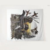 Deutsche Kurzzeiger Wandteppich (Vorderseite (Horizontal))