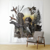 Deutsche Kurzzeiger Wandteppich (Beispiel)